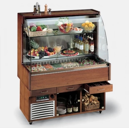 Буфет TECFRIGO MONTERREY 4 темный орех